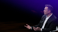 Tesla CEO Elon Musk speaks at a conference in Paris on June 16, 2023. Musk's record compensation package as Tesla CEO was recently rejected by a court as excessive, in a decision that pivoted in part on how much sway Musk has over his company.