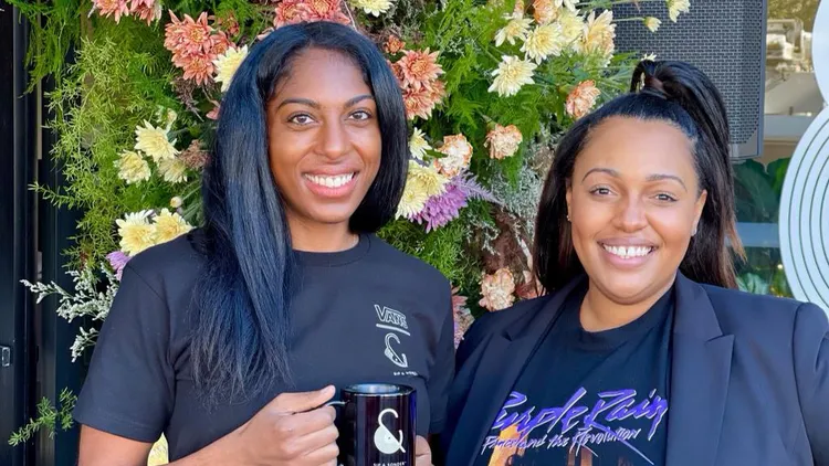 Shanita Nicholas and Amanda-Jane Thomas left their legal careers in the rearview mirror to open a community-focused coffee shop in Inglewood.